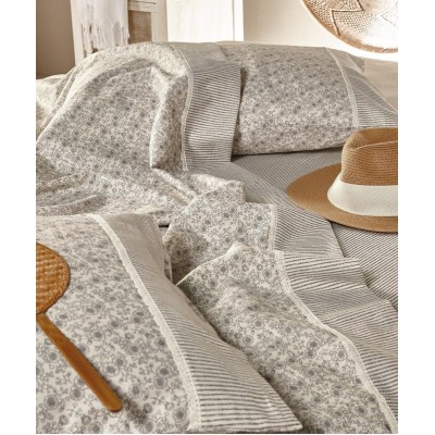 Miranda 12 Σεντόνι King Size Σετ 4 Τεμ Με Λάστιχο 240X270