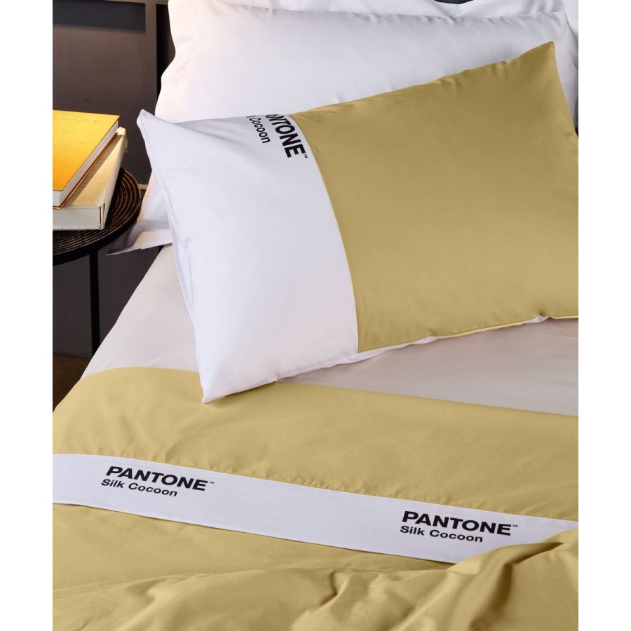 Pantone 1025 Σεντόνι King Size Σετ 4 Τεμ Kentia 270X285