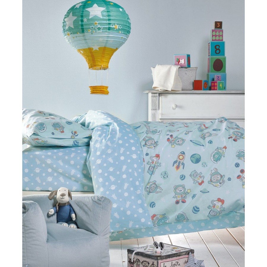 Rocket Παπλωματοθήκη Κούνιας Σετ 2 Τεμ 100X140 Rocket Παπλωματοθήκη Κούνιας Σετ 2 Τεμ 100X140