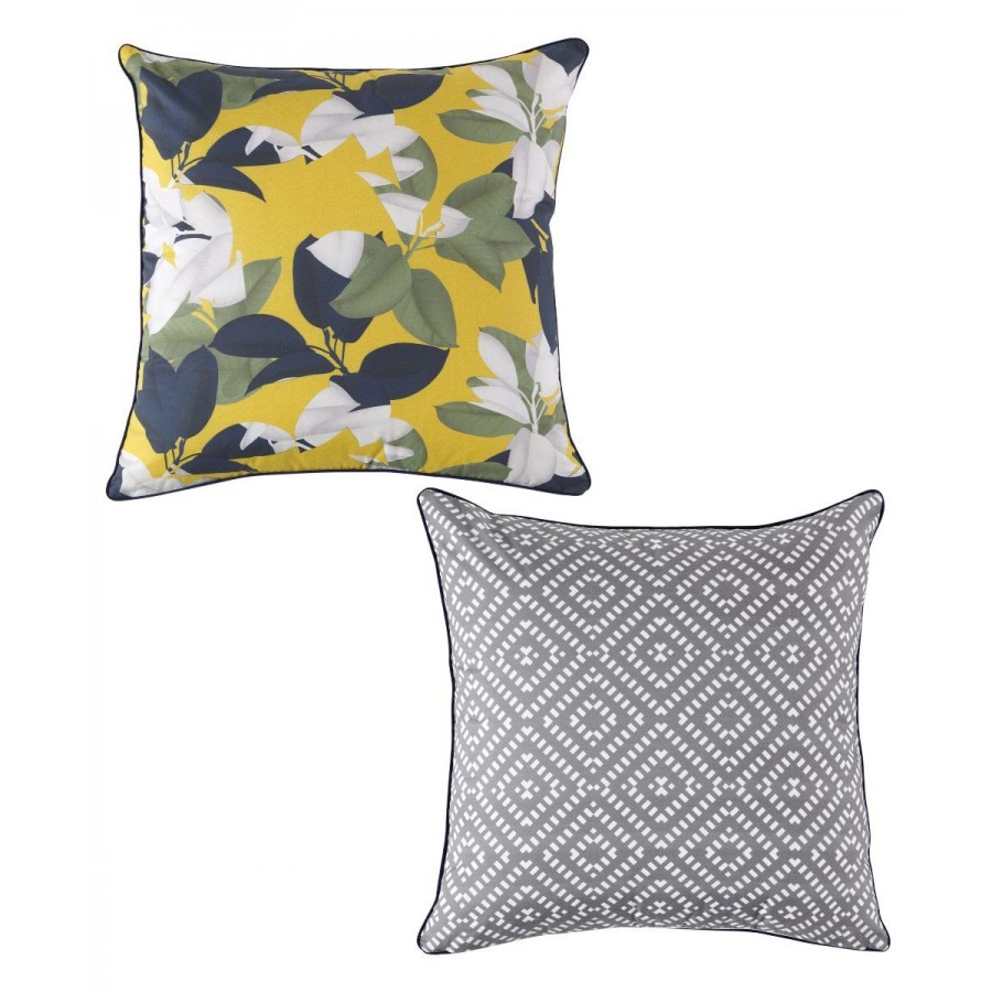 W19 01 Διακοσμητική Μαξιλαροθήκη Διπλής Όψης Kentia 50X50