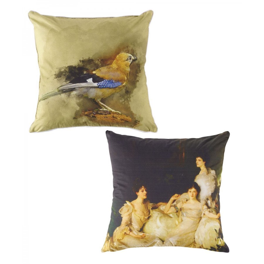 W19 04 Διακοσμητική Μαξιλαροθήκη Διπλής Όψης Kentia 50X50