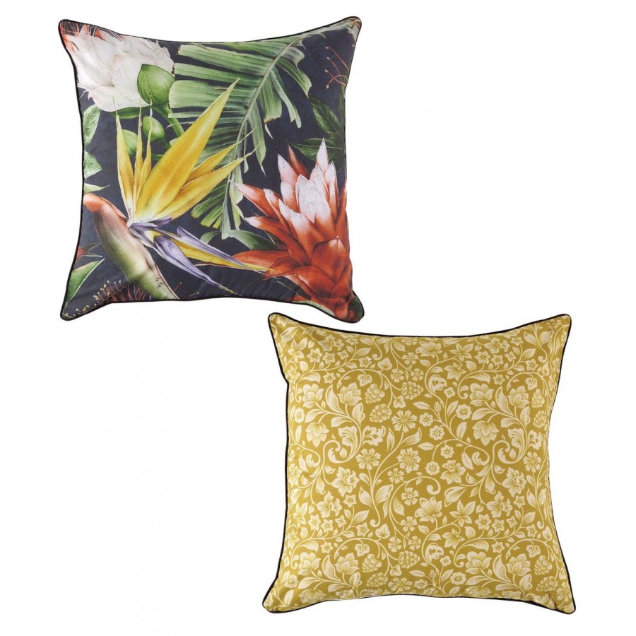 W19 07 Διακοσμητική Μαξιλαροθήκη Διπλής Όψης Kentia 50X50