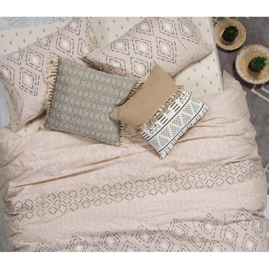 Κουβερλί Υπέρδιπλο Warren Beige Nef-Nef 250Χ240