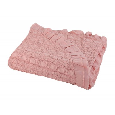 Κουβέρτα Υπέρδιπλη Aurelia Pink Nef-Nef 230X250 Κουβέρτα Υπέρδιπλη Aurelia Pink Nef-Nef 230X250
