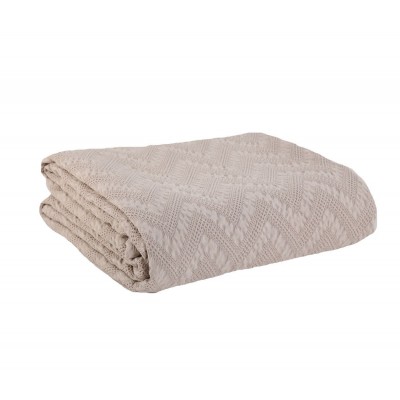 Κουβέρτα Υπέρδιπλη Felix Beige Nef-Nef 230X250 Κουβέρτα Υπέρδιπλη Felix Beige Nef-Nef 230X250