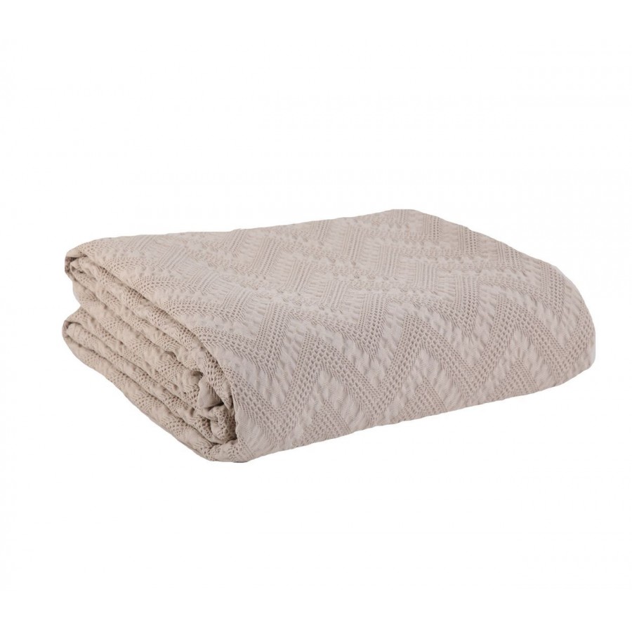 Κουβέρτα Υπέρδιπλη Felix Beige Nef-Nef 230X250 Κουβέρτα Υπέρδιπλη Felix Beige Nef-Nef 230X250