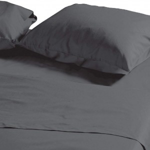 Μαξιλαροθήκες Σετ 2 τεμαχίων basic 727 dark grey Nef Nef 52x72