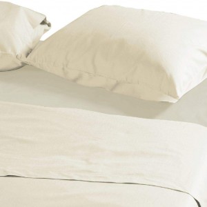 Μαξιλαροθήκες Σετ 2 τεμαχίων basic 729 cream Nef Nef 52x72