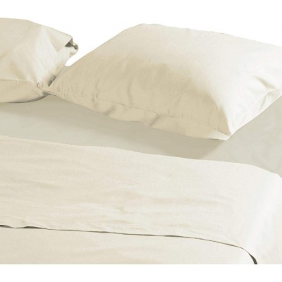 Μαξιλαροθήκες Σετ 2 τεμαχίων basic 729 cream Nef Nef 52x72