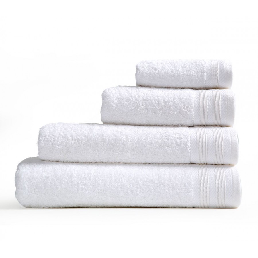 Πετσέτα Προσώπου Life 200-White 50x90 Πετσέτα Προσώπου Life 200-White 50x90