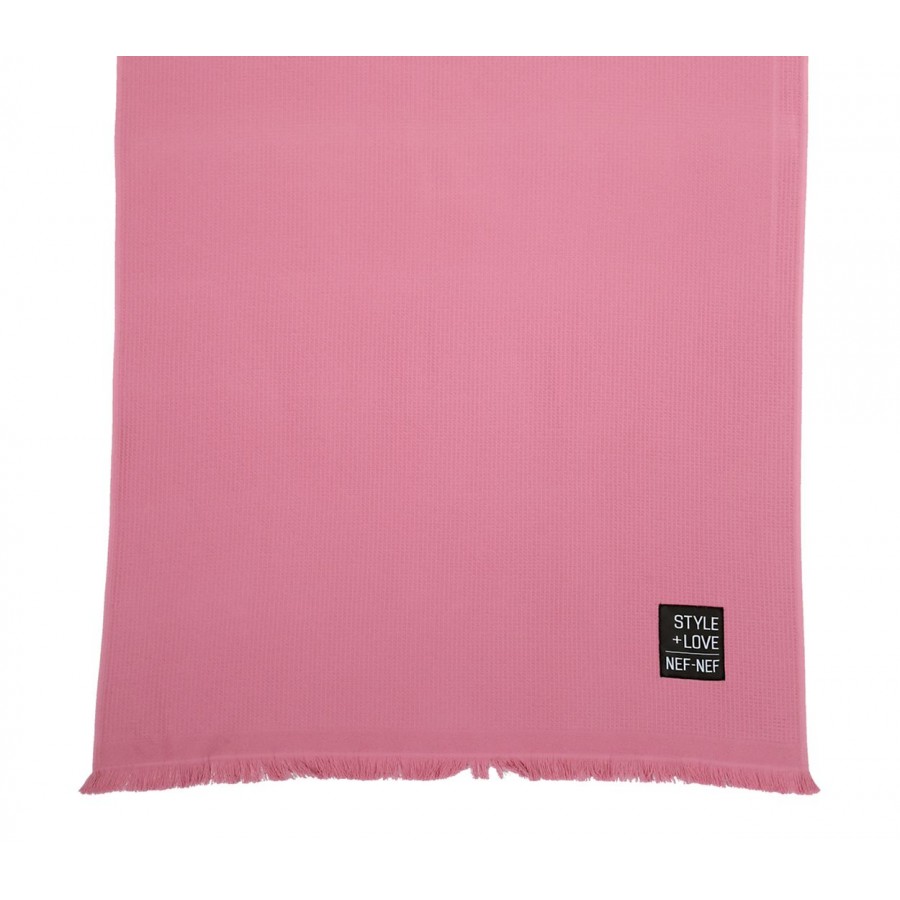 Πετσέτα Θαλάσσης Πικέ Life Style 90X170 Rose