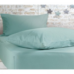 Σεντόνι Μακό Διπλο Με Λάστιχο Jersey 1019 Aqua Nef-Nef  140X200+30