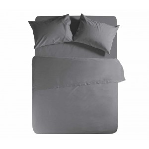 Σεντόνι υπέρδιπλο basic 727 dark grey Nef Nef 240x270
