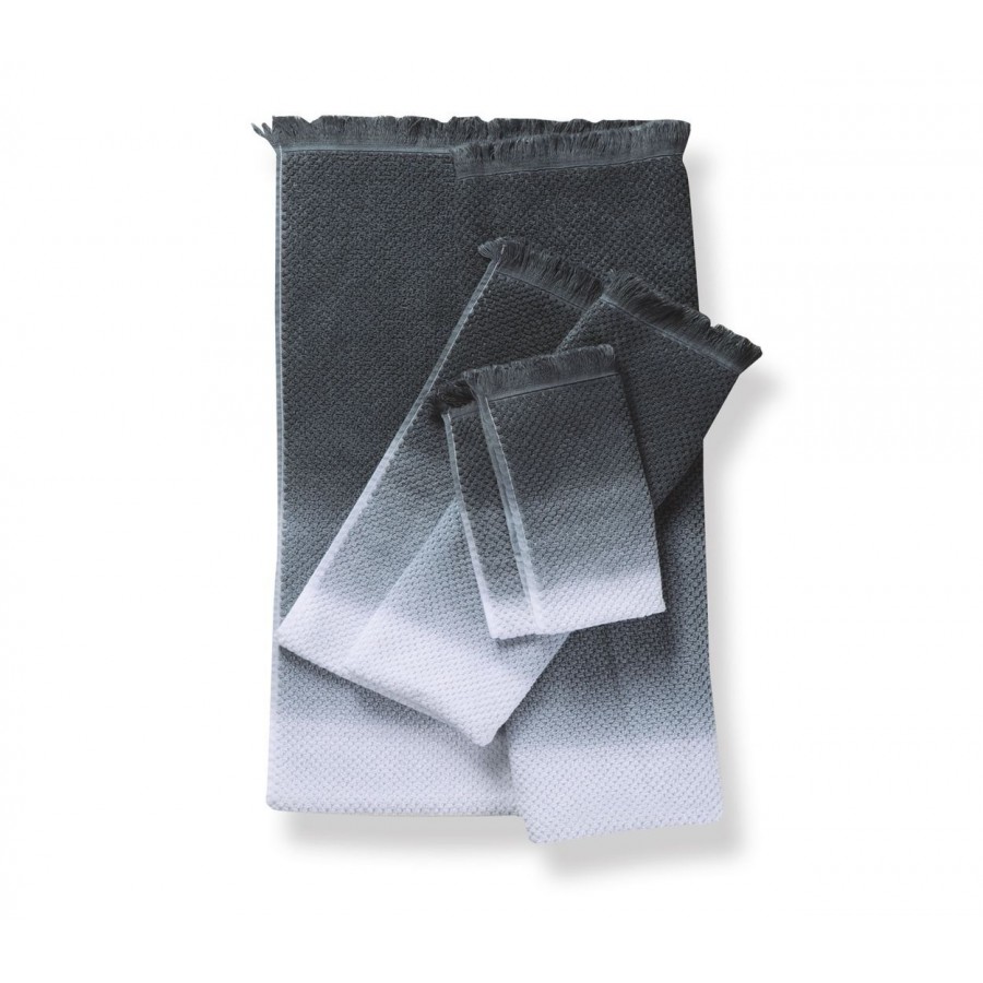 Σετ Πετσέτες 3Τμχ Ocean Grey Nef-Nef 30X50-50X90-70X140