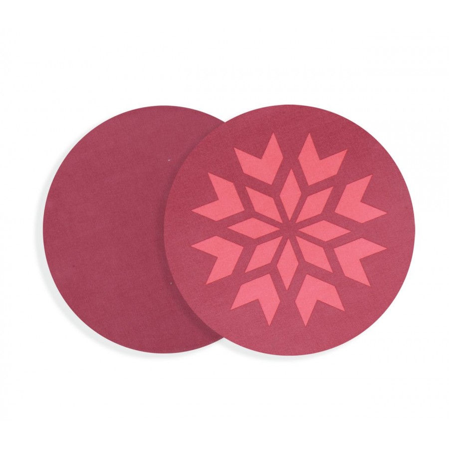 Σουπλά Christmas spirit grey Nef-Nef D.35cm Σουπλά Christmas spirit grey Nef-Nef D.35cm