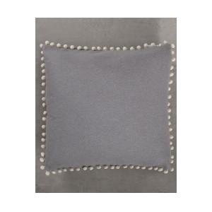 Διακοσμητική Μαξιλάροθήκη Cushy Γκρι 45X45 Nima Home