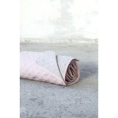 Κουβερλί Ημίδιπλο Rombo Shell Salmon Linen Nima 180X240 Κουβερλί Ημίδιπλο Rombo Shell Salmon Linen Nima 180X240