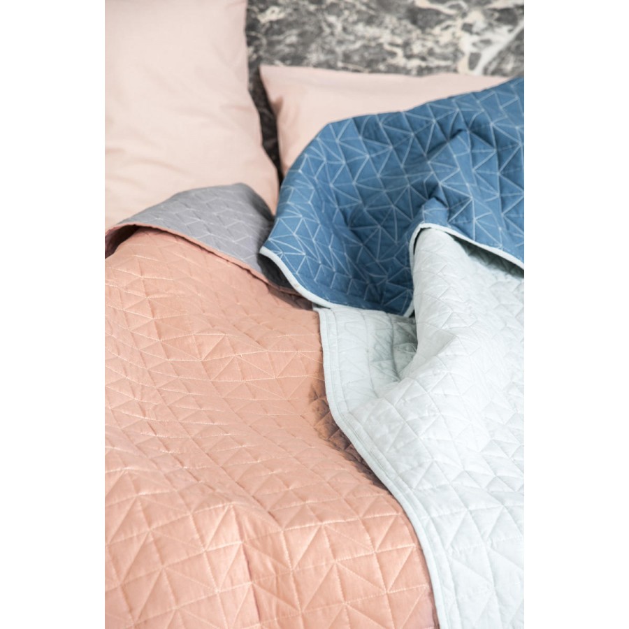 Κουβερλί King Size Brillante Mint Aegean Blue Nima 240X265 Κουβερλί King Size Brillante Mint Aegean Blue Nima 240X265