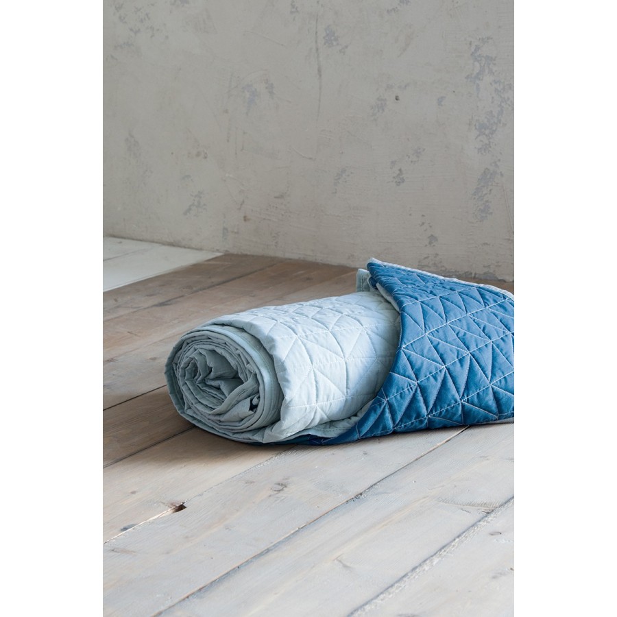 Κουβερλί King Size Brillante Mint Aegean Blue Nima 240X265 Κουβερλί King Size Brillante Mint Aegean Blue Nima 240X265