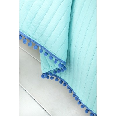 Κουβερλί Μονό Finesse Bright Aqua Nima 160X240 Κουβερλί Μονό Finesse Bright Aqua Nima 160X240