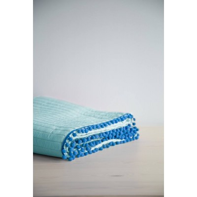 Κουβερλί Μονό Finesse Bright Aqua Nima 160X240 Κουβερλί Μονό Finesse Bright Aqua Nima 160X240