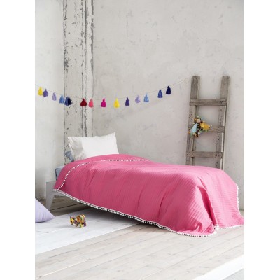 Κουβερλί Μονό Finesse Fuchsia Nima 160X240