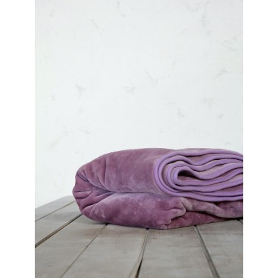 Κουβέρτα Βελουτέ Μονή Coperta Cassis Nima 160X220