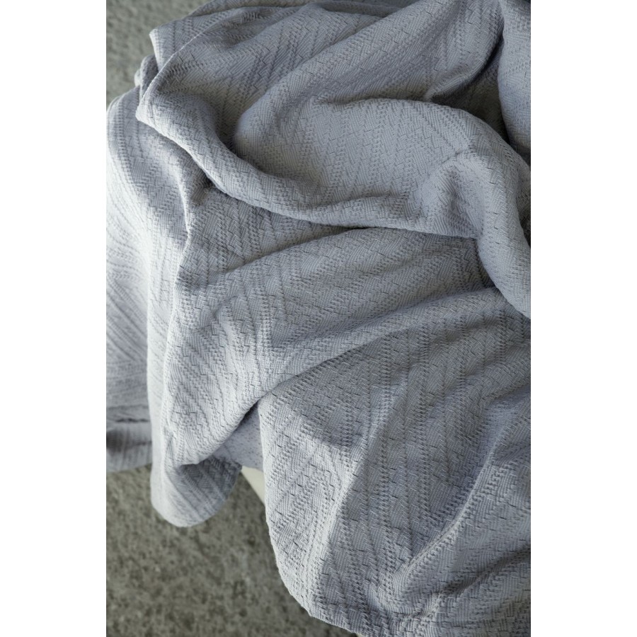 Κουβέρτα King Size Nativa Gray Nima 230X260 Κουβέρτα King Size Nativa Gray Nima 230X260