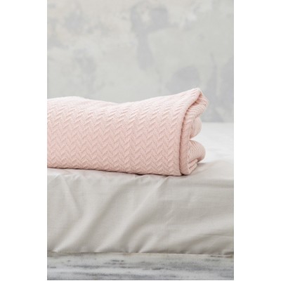 Κουβέρτα Nadine Salmon Nima King Size 230X260