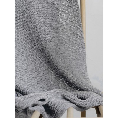 Κουβέρτα Pile Gray Nima Κούνιας 110X140