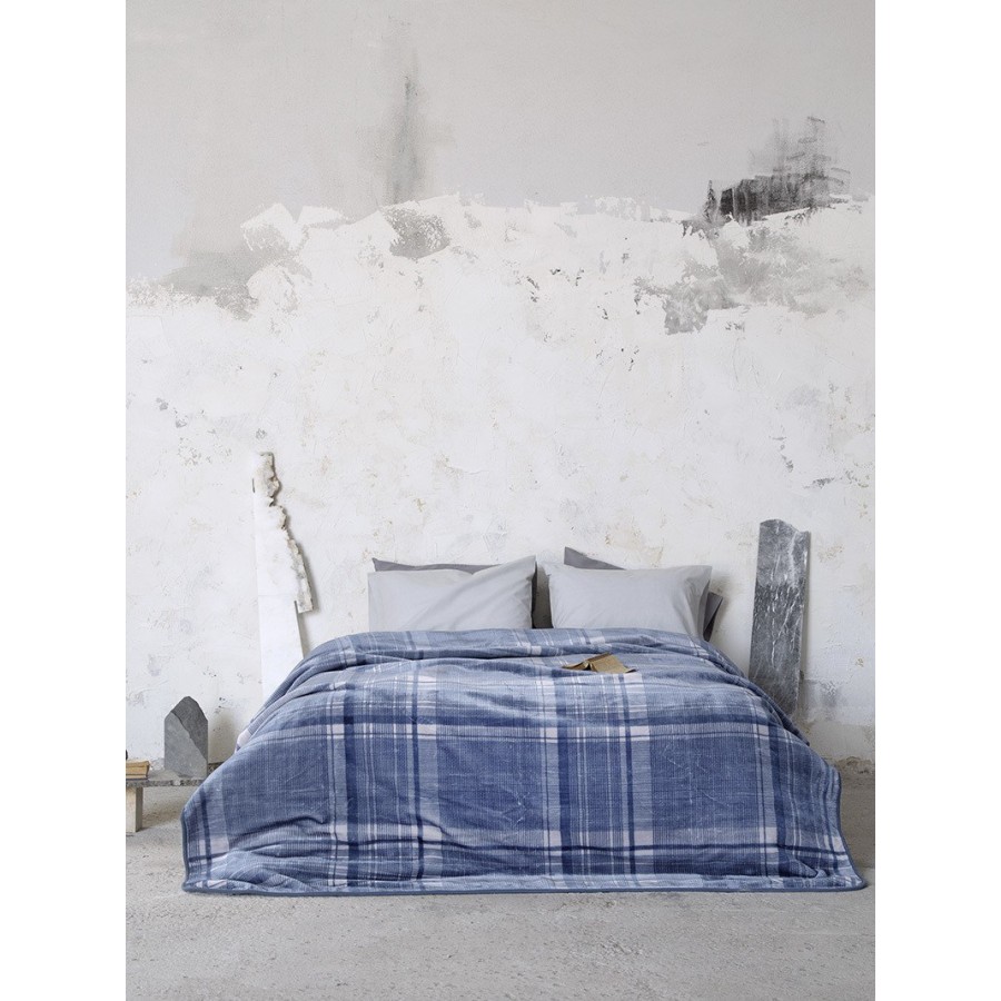 Κουβέρτα Υπέρδιπλη Βελουτέ Battler Nima 220X240