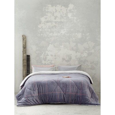 Κουβερτοπάπλωμα King Size Tailor Gray Nima 240X260 Κουβερτοπάπλωμα King Size Tailor Gray Nima 240X260