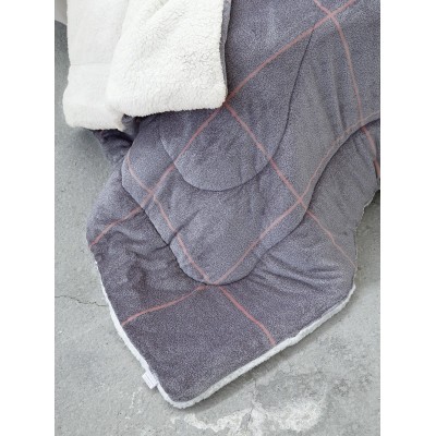 Κουβερτοπάπλωμα Μονό Tailor Gray Nima 150X220