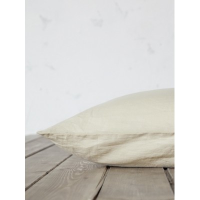 Μαξιλαροθήκες Linen Beige Nima 52X72