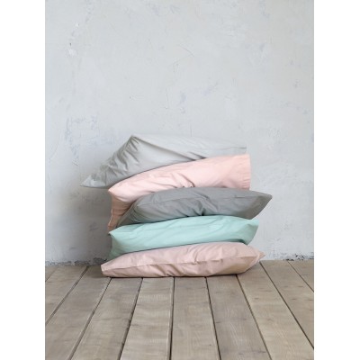 Μαξιλαροθήκες Unicolors Dusty Rose Nima 52X72