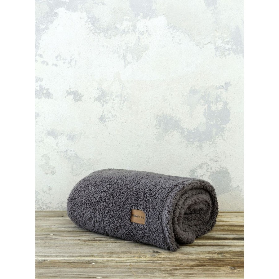 Nima Κουβέρτα Υπέρδιπλη 220x240 - Manta Dark Gray Nima Κουβέρτα Υπέρδιπλη 220x240 - Manta Dark Gray