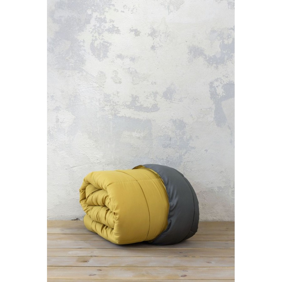 Nima Πάπλωμα 160x240 Abalone - Dark Gray-Mustard Beige