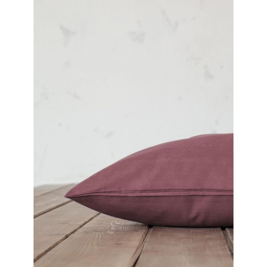 Nima Σεντόνι King Size με Λάστιχο Unicolors - Terracotta 180x200+32