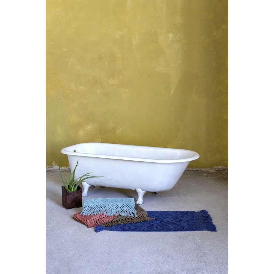 Πατάκι Μπάνιου Lucia Terracotta Nima 70X110