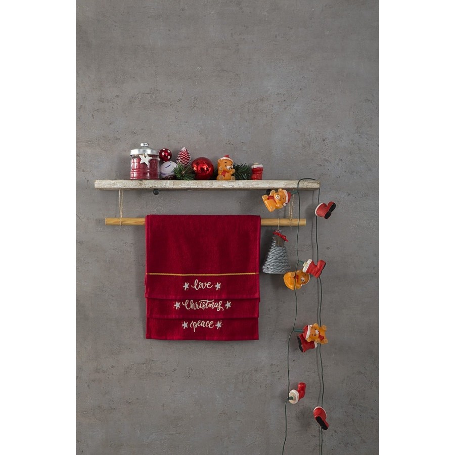 Πετσέτες Χεριών Σετ 3τεμ Carols Nima 30x50