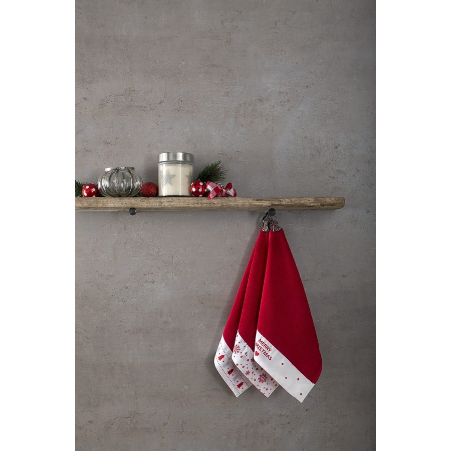 Πετσέτες Χεριών Σετ 3τεμ Yule Nima 30x50