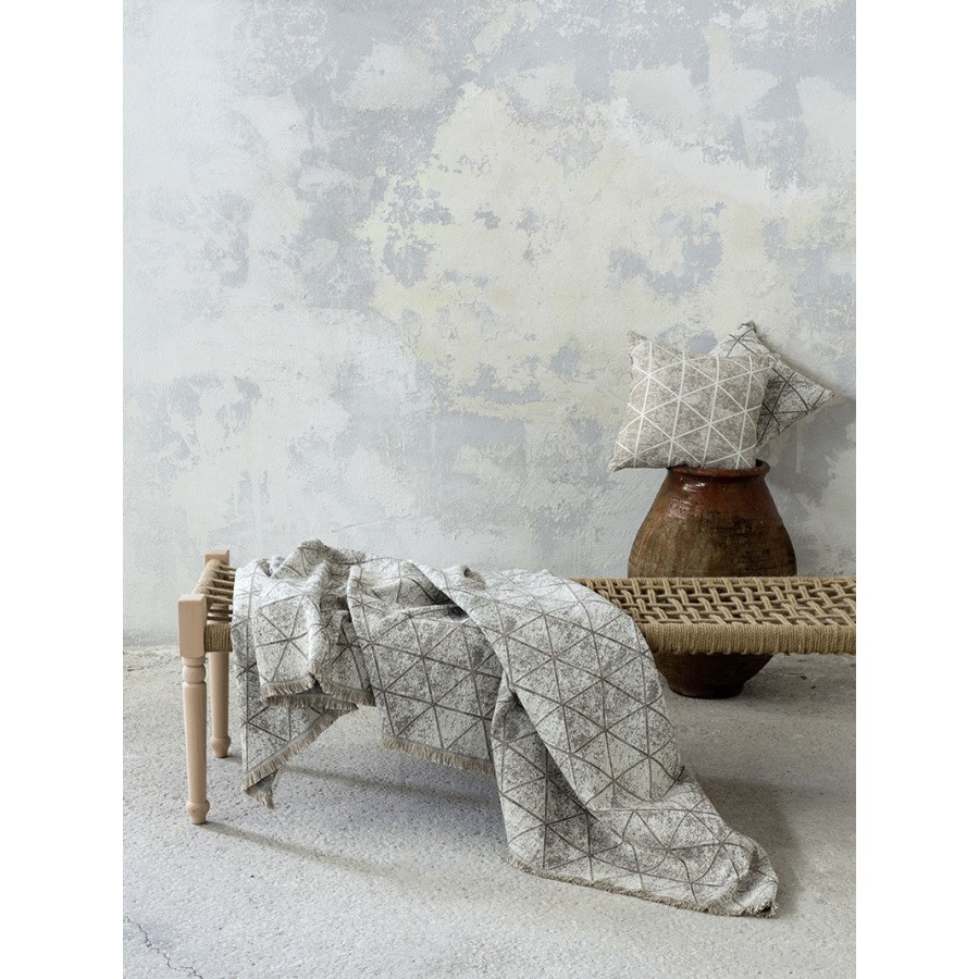Ριχτάρι Διθέσιου Swank Taupe Nima 180X240