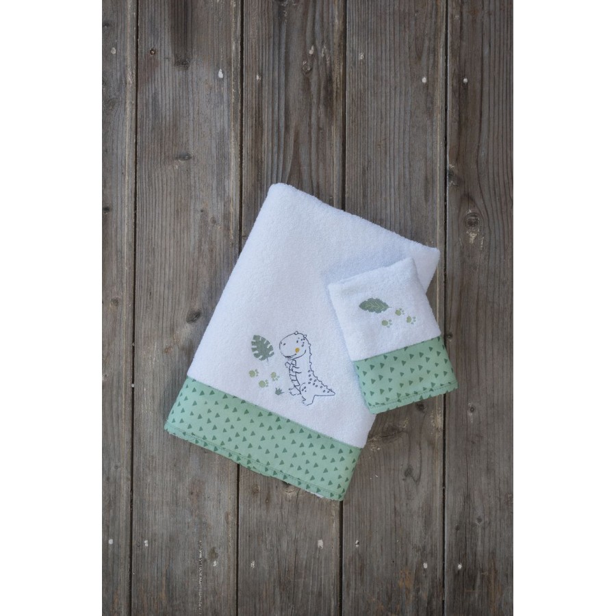 Σετ Πετσέτες Baby T-Rex Nima 30X50 - 70X140