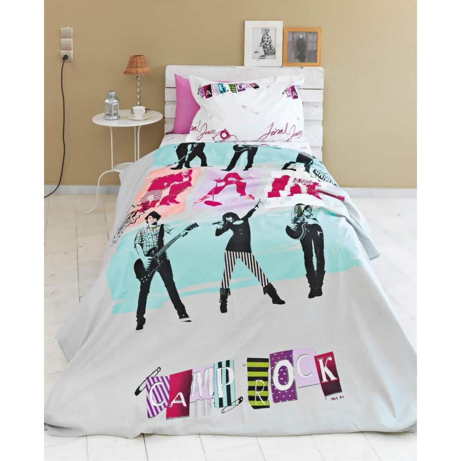Ημίδιπλη Παπλωματοθήκη Σετ camp rock 170X250 Palamaiki Ημίδιπλη Παπλωματοθήκη Σετ camp rock 170X250 Palamaiki