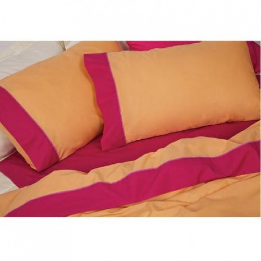 Κουβερλί υπέρδιπλο Σετ colour blocking Φούξια 240X250 Palamaiki Κουβερλί υπέρδιπλο Σετ colour blocking Φούξια 240X250 Palamaiki