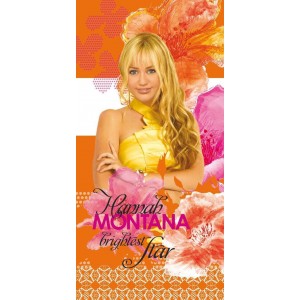 Παιδική Πετσέτα θαλάσσης hannah montana 75X150 Palamaiki