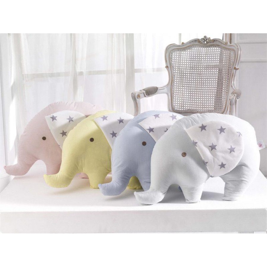 Μαξιλάρι Ελεφαντάκι κίτρινο Abo 41Χ34Χ9