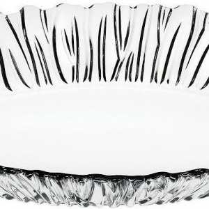 AURORA OVAL PLATE TEMPERED 33x4,5CM P/144