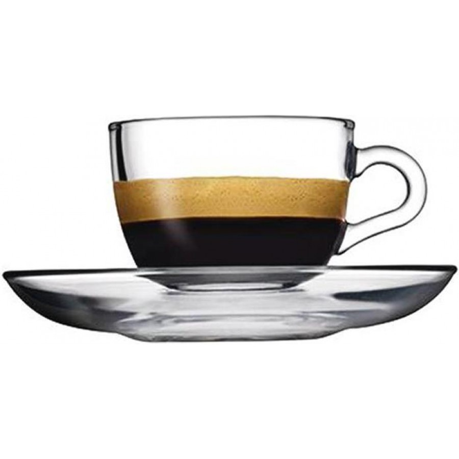 BASIC CUP & SAUCER ESPRESSO 85CC P/1224