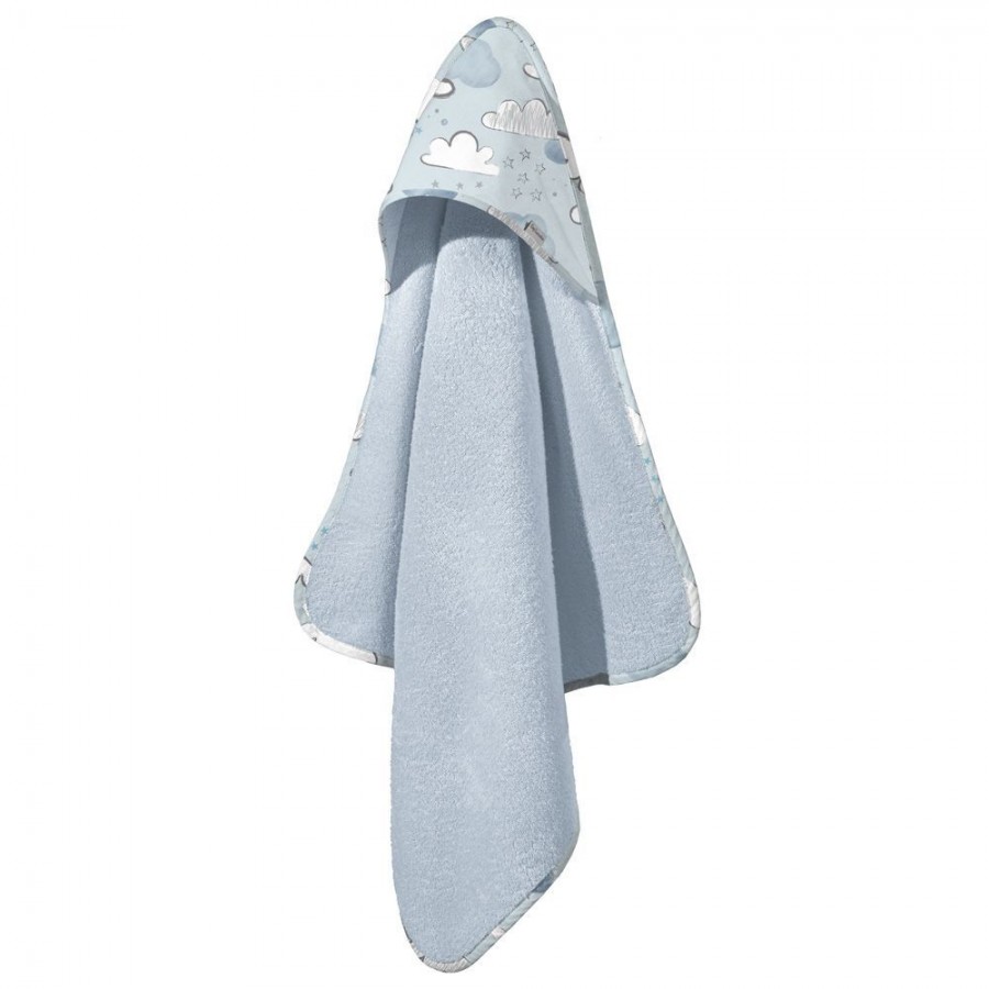 Βρεφική Κάπα Cloudy L. Blue 75X75 Guy Laroche